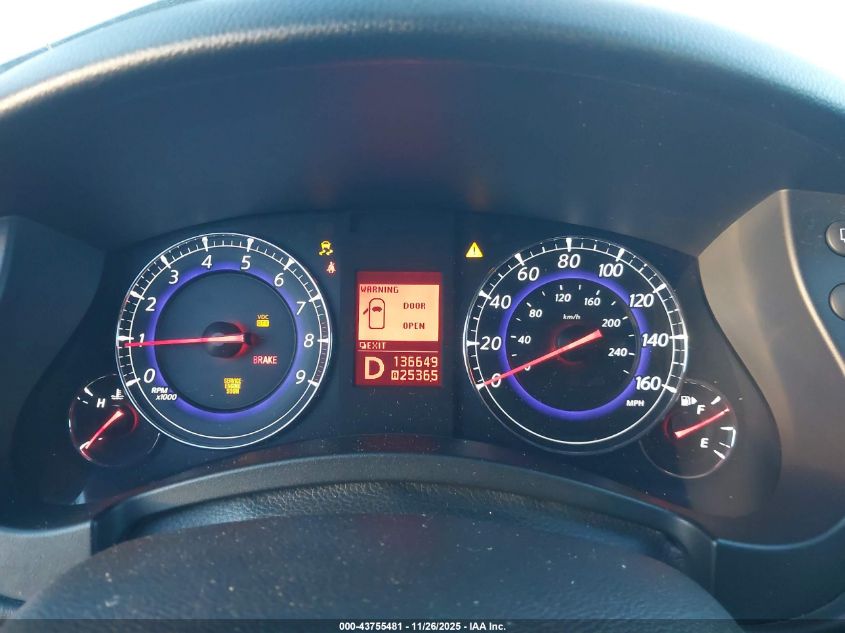 2008 Infiniti Ex35 Journey VIN: JNKAJ09F18M362155 Lot: 43755481