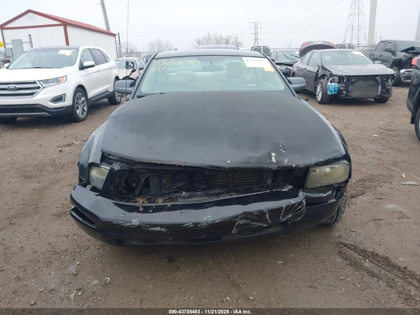 2005 Ford Mustang V6 Deluxe/V6 Premium VIN: 1ZVFT80NX55150149 Lot: 43755483