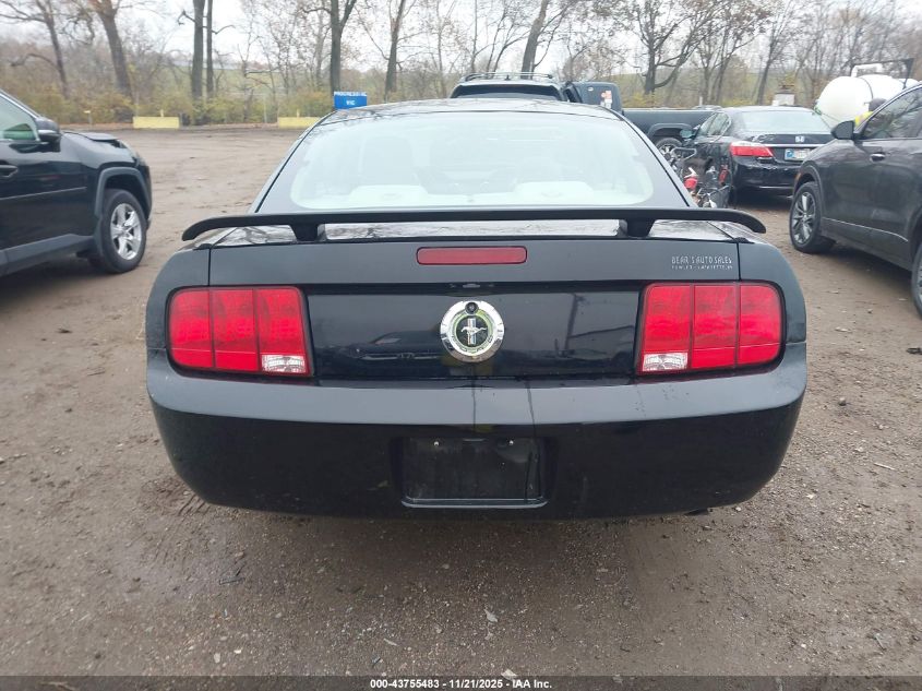 2005 Ford Mustang V6 Deluxe/V6 Premium VIN: 1ZVFT80NX55150149 Lot: 43755483