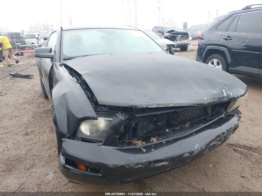 2005 Ford Mustang V6 Deluxe/V6 Premium VIN: 1ZVFT80NX55150149 Lot: 43755483