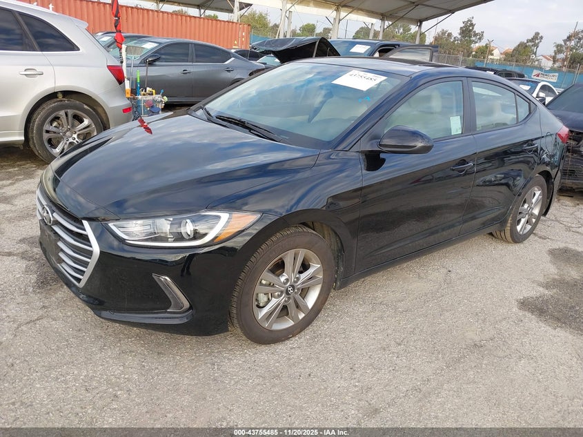KMHD84LF7HU238865 2017 HYUNDAI ELANTRA photo no. 2