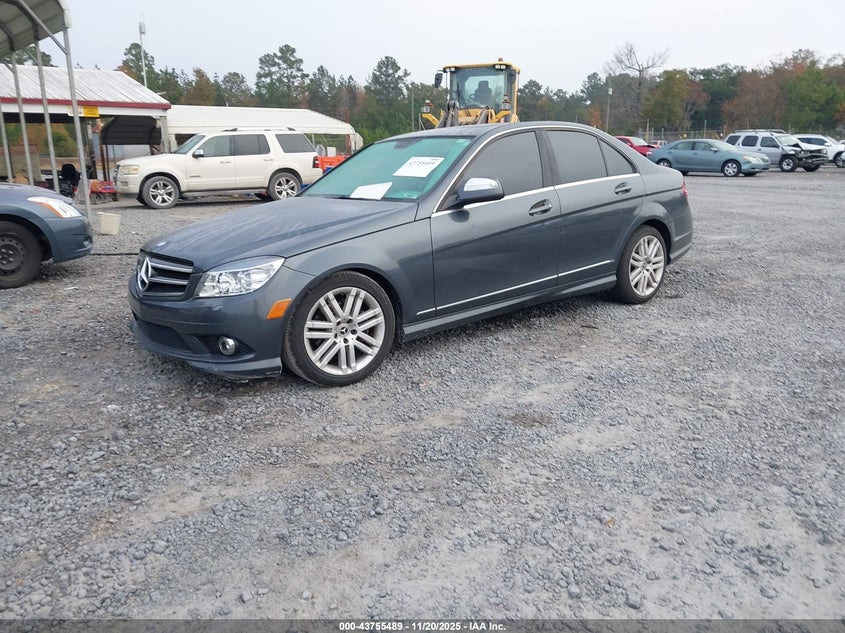 WDDGF54X88R030653 2008 MERCEDES-BENZ C-KLASSE photo no. 2