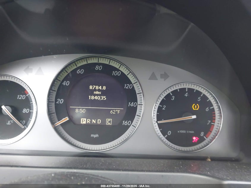 WDDGF54X88R030653 2008 MERCEDES-BENZ C-KLASSE photo no. 7