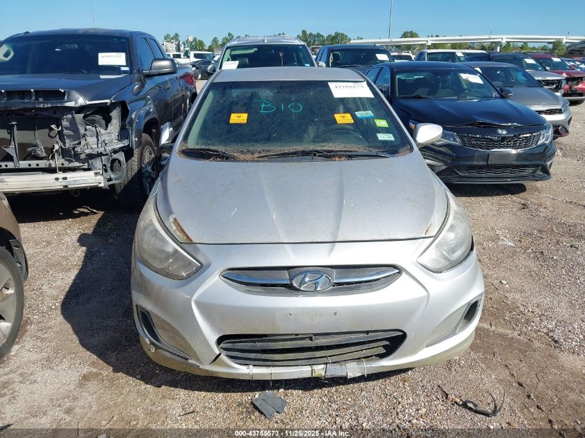 2016 Hyundai Accent Se VIN: KMHCT4AE7GU140583 Lot: 43755573