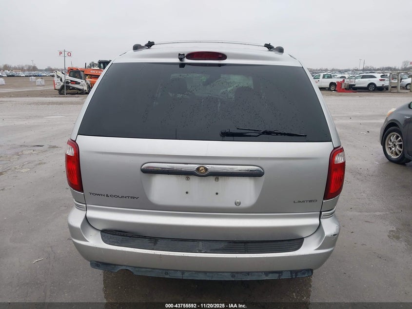 2006 Chrysler Town & Country Limited VIN: 2A8GP64L16R631381 Lot: 43755592