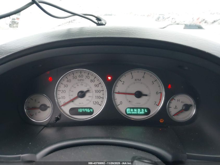 2006 Chrysler Town & Country Limited VIN: 2A8GP64L16R631381 Lot: 43755592