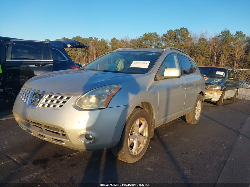 JN8AS58T68W305140 2008 NISSAN ROGUE photo no. 2