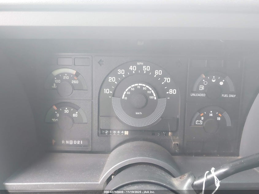 1989 GMC Sierra C1500 VIN: 1GTDC14K6KZ543197 Lot: 43755608