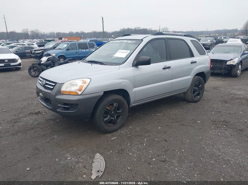KNDJF723687474069 2008 KIA SPORTAGE photo no. 2
