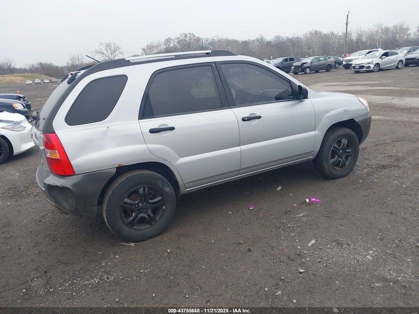 KNDJF723687474069 2008 KIA SPORTAGE photo no. 4