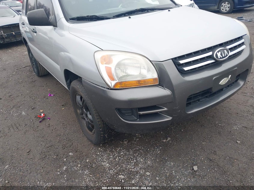 2008 Kia Sportage Lx V6 VIN: KNDJF723687474069 Lot: 43755648