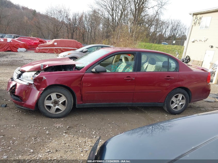 2005 Chevrolet Malibu Ls VIN: 1G1ZT52835F132973 Lot: 43755652