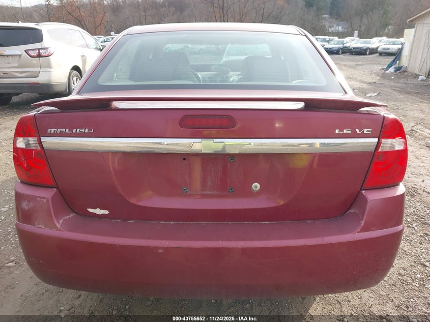 2005 Chevrolet Malibu Ls VIN: 1G1ZT52835F132973 Lot: 43755652