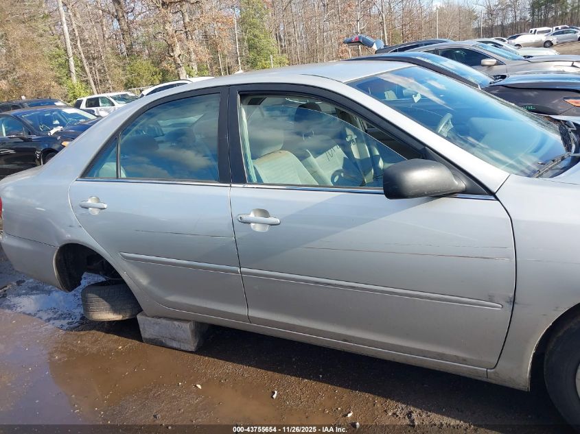 2006 Toyota Camry Std VIN: 4T1BE32K46U727018 Lot: 43755654