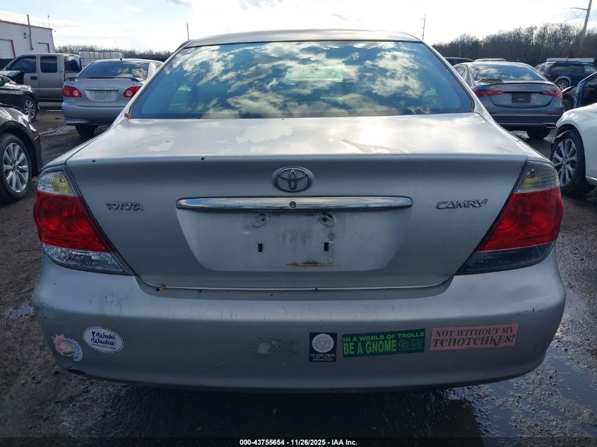 2006 Toyota Camry Std VIN: 4T1BE32K46U727018 Lot: 43755654