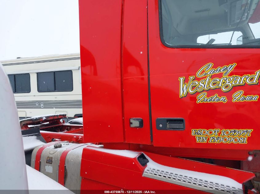 2015 Volvo Vn Vnl VIN: 4V4NC9EG1FN909081 Lot: 43755670