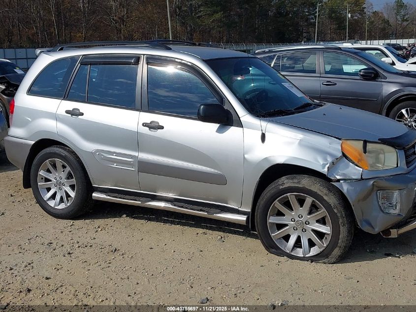 2003 Toyota Rav4 VIN: JTEHH20V930237993 Lot: 43755697