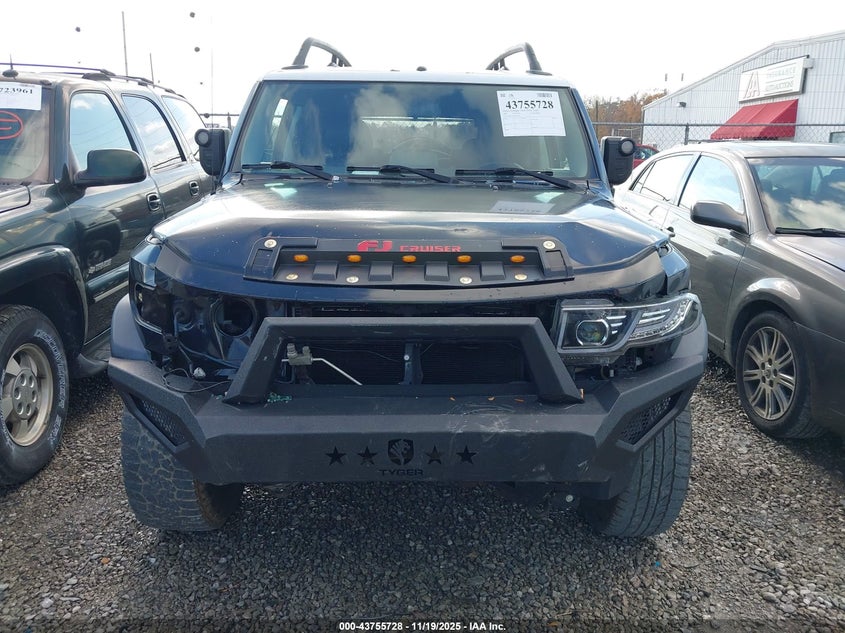 2007 Toyota Fj Cruiser VIN: JTEBU11F570027108 Lot: 43755728