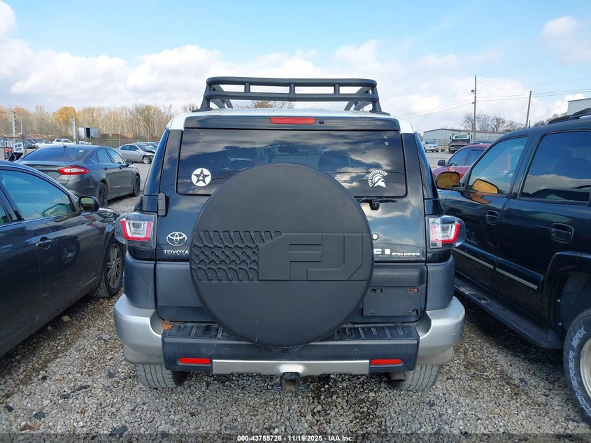 2007 Toyota Fj Cruiser VIN: JTEBU11F570027108 Lot: 43755728