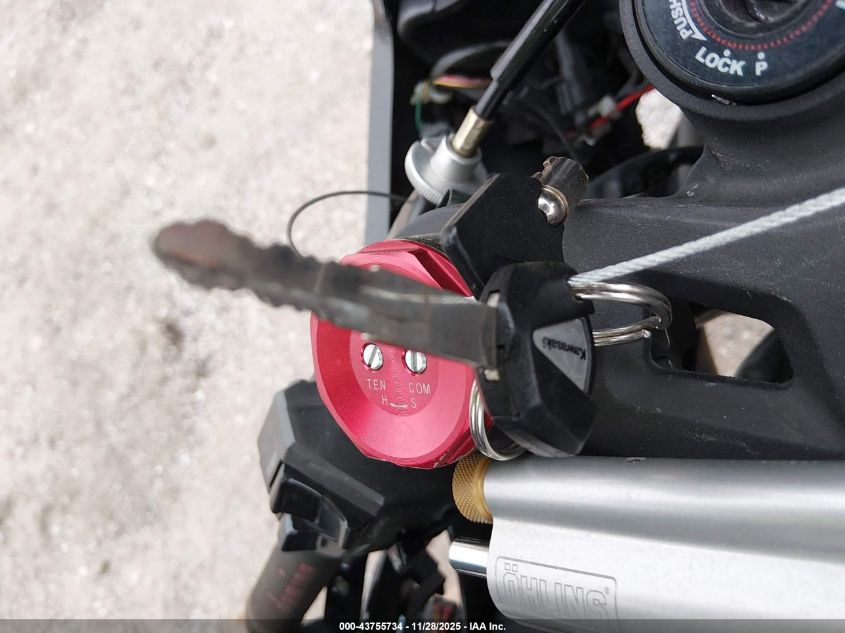 2011 Kawasaki Zx1000 J VIN: JKAZXCJ14BA003356 Lot: 43755734