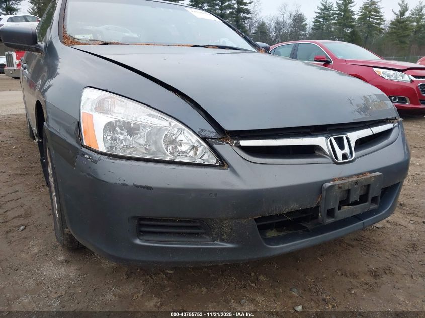 2006 Honda Accord Sdn 2.4 Ex/Ex VIN: 1HGCM567X6A010137 Lot: 43755753