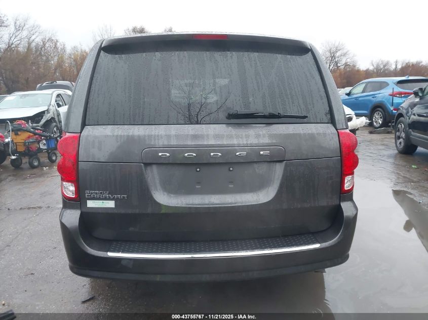 2016 Dodge Grand Caravan Se VIN: 2C4RDGBG4GR162888 Lot: 43755767