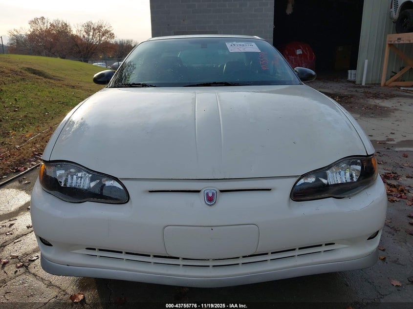 2004 Chevrolet Monte Carlo Supercharged Ss VIN: 2G1WZ151249211955 Lot: 43755776