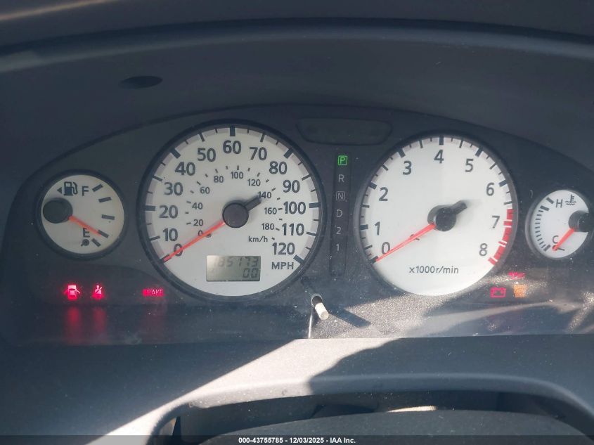 2003 Nissan Pathfinder Le VIN: JN8DR09X43W707647 Lot: 43755785