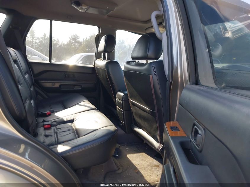 2003 Nissan Pathfinder Le VIN: JN8DR09X43W707647 Lot: 43755785