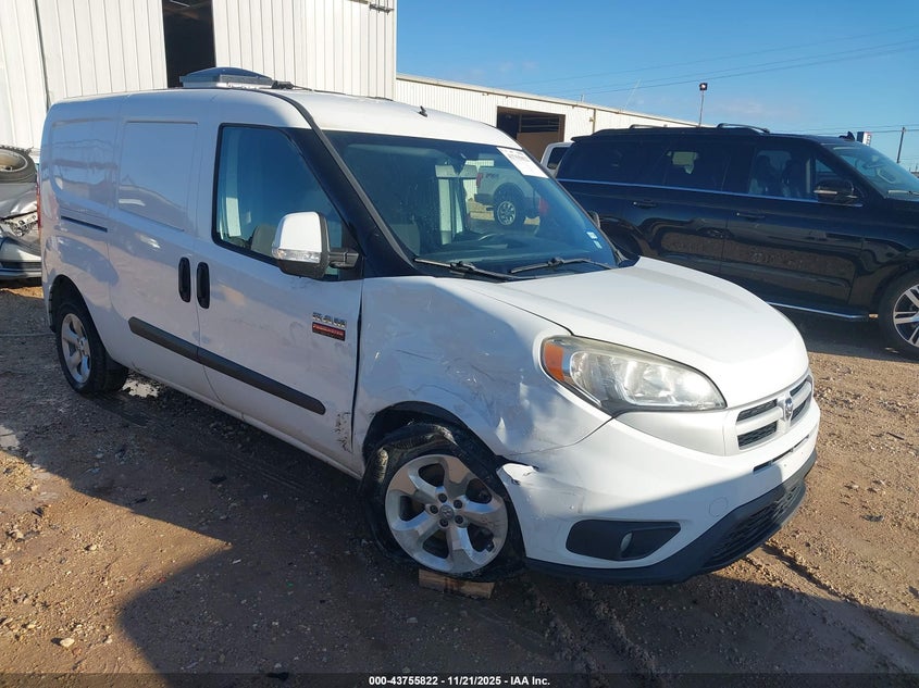 2016 Ram Promaster City Tradesman Slt VIN: ZFBERFBT4G6C86079 Lot: 43755822