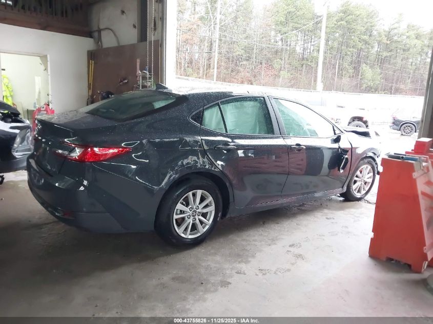 2026 Toyota Camry Le VIN: 4T1DAACK3TU210683 Lot: 43755826