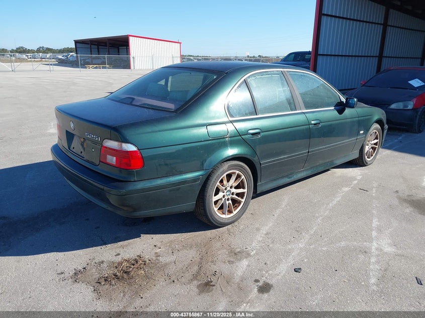 2003 BMW 525Ia VIN: WBADT43483G033027 Lot: 43755867