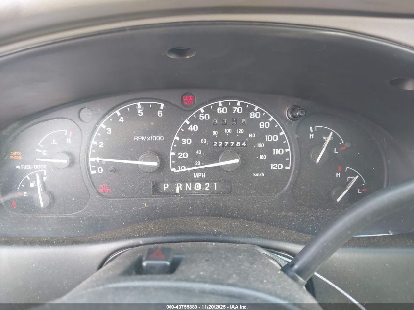 1998 Ford Explorer Eddie Bauer/Limited/Xl/Xlt VIN: 1FMZU34E6WUD37580 Lot: 43755880