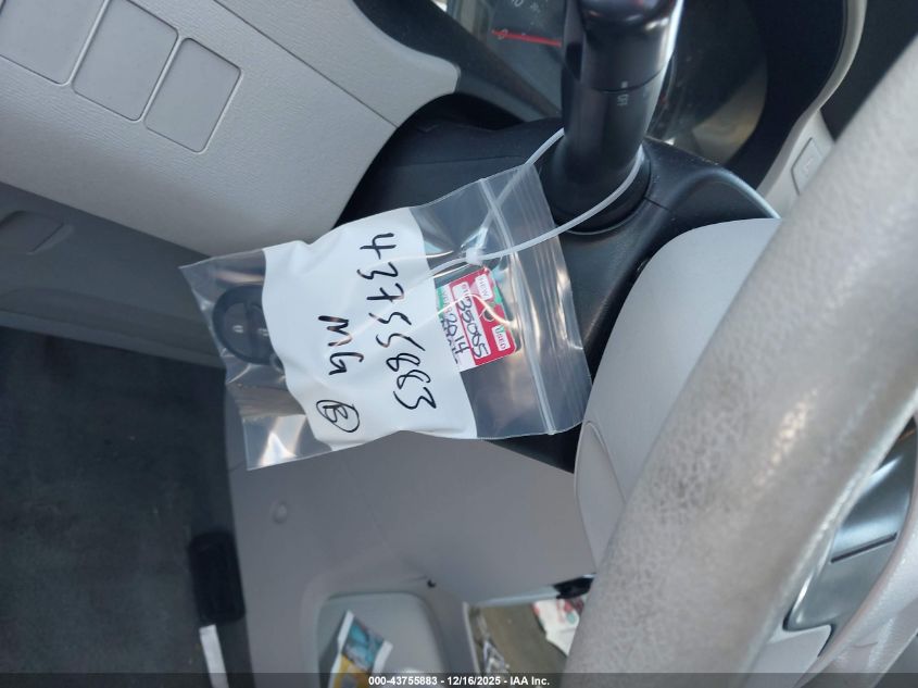 2014 Toyota Sienna L V6 7 Passenger VIN: 5TDZK3DC9ES465663 Lot: 43755883