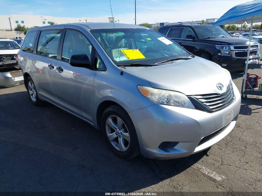 TOYOTA SIENNA L V6 7 PASSENGER