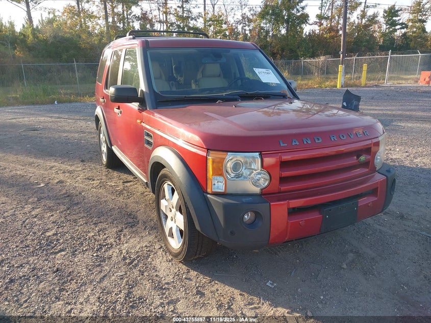 2008 Land Rover Lr3 V8 Hse VIN: SALAG25448A442530 Lot: 43755897