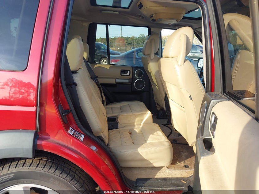 2008 Land Rover Lr3 V8 Hse VIN: SALAG25448A442530 Lot: 43755897