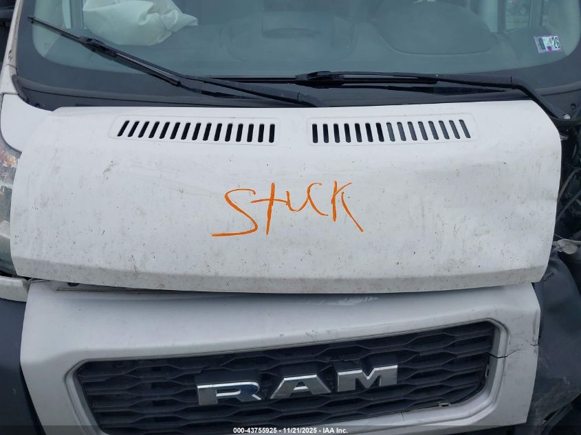 2019 Ram Promaster 2500 High Roof 159 Wb VIN: 3C6TRVDG0KE526749 Lot: 43755925