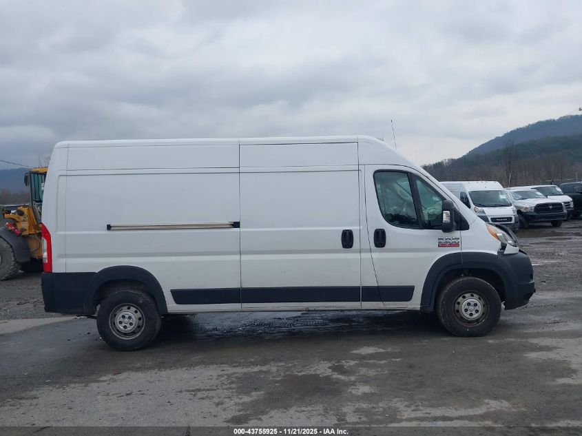 2019 Ram Promaster 2500 High Roof 159 Wb VIN: 3C6TRVDG0KE526749 Lot: 43755925