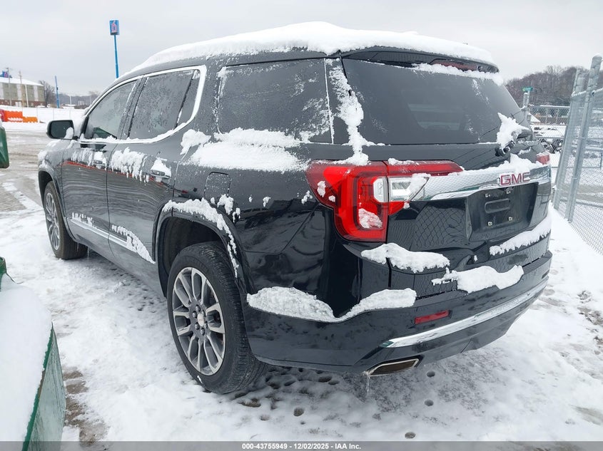 Vin: 1gkknpls2mz200030, lot: 44251347, gmc acadia fwd denali 20213