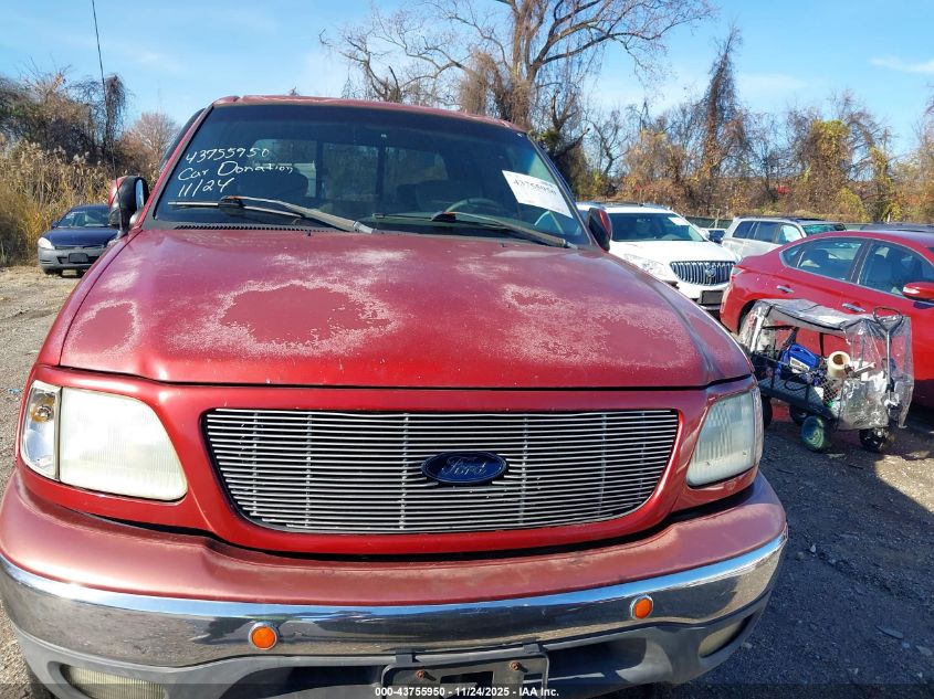 2002 Ford F-150 Lariat/Xlt VIN: 1FTRW08L32KA98937 Lot: 43755950