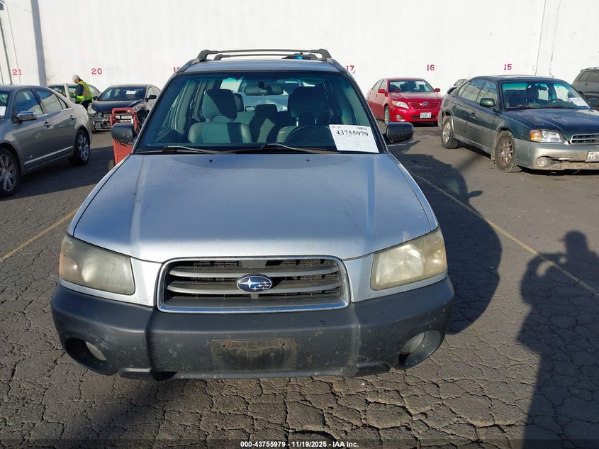 2005 Subaru Forester 2.5X VIN: JF1SG63605H707296 Lot: 43755979