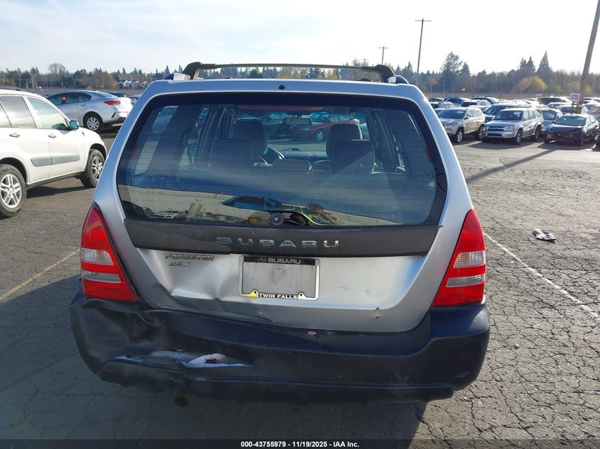 2005 Subaru Forester 2.5X VIN: JF1SG63605H707296 Lot: 43755979