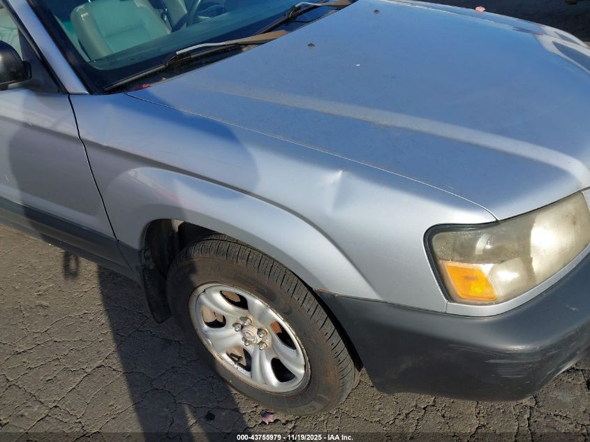 2005 Subaru Forester 2.5X VIN: JF1SG63605H707296 Lot: 43755979