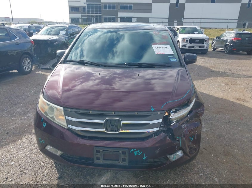 2012 Honda Odyssey Touring/Touring Elite VIN: 5FNRL5H92CB040021 Lot: 43755993