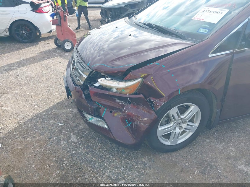 2012 Honda Odyssey Touring/Touring Elite VIN: 5FNRL5H92CB040021 Lot: 43755993