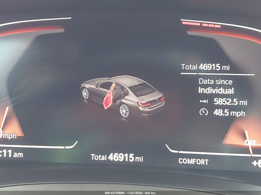 2020 BMW 330I xDrive VIN: 3MW5R7J06L8B04096 Lot: 43755995