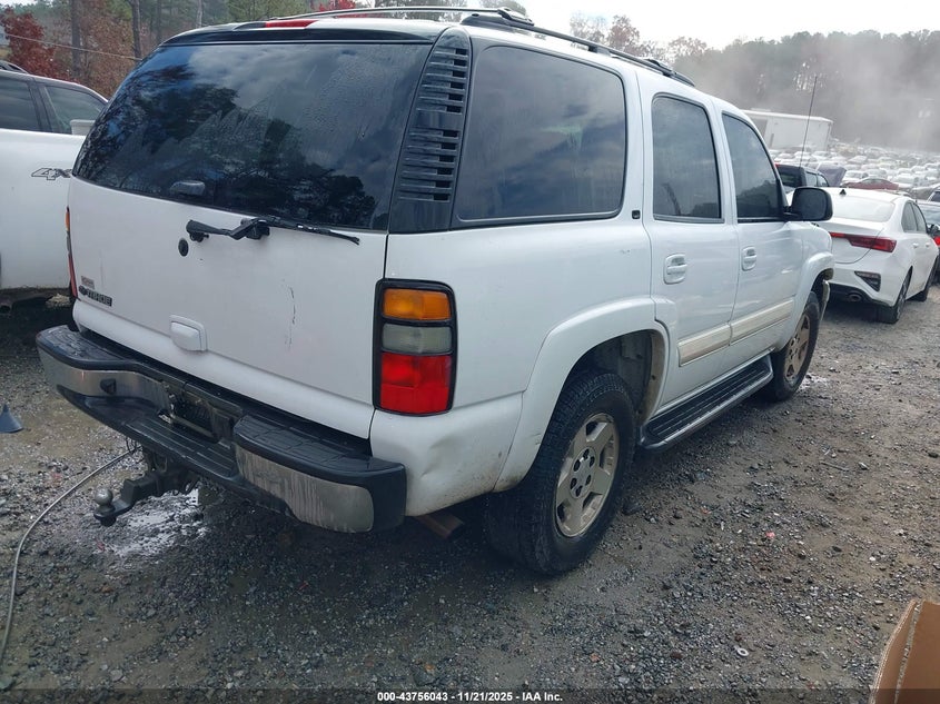 1GNEC13T36R100985 2006 CHEVROLET TAHOE photo no. 4