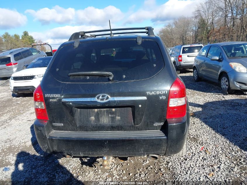 2006 Hyundai Tucson Gls/Limited VIN: KM8JN72D66U271186 Lot: 43756047