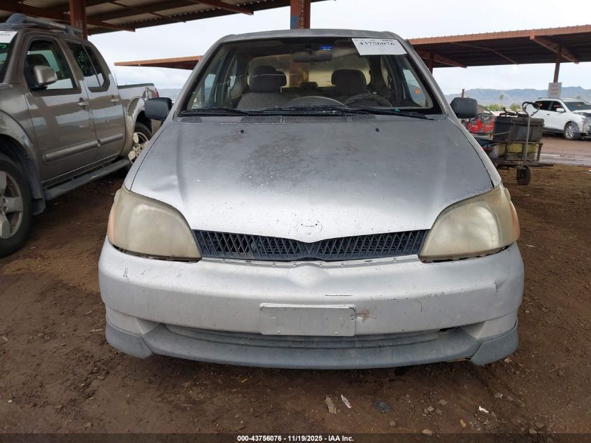 2000 Toyota Echo VIN: JTDAT123XY0061764 Lot: 43756076